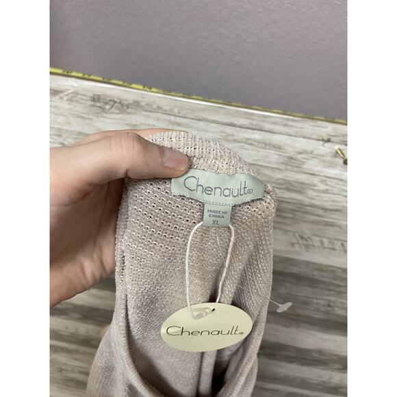 Chenault Womens Sweater Size XL Womens Beige New Pullover Long Sleeve - Picture 6 of 11